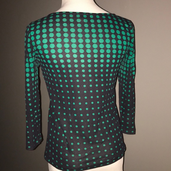 J.Crew 3/4 sleeve top - Picture 2 of 3